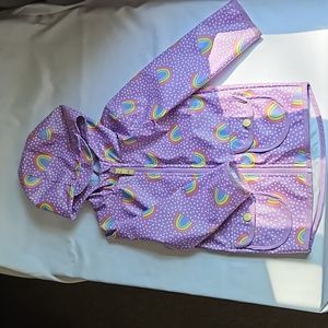 Toddler girls rain jacket